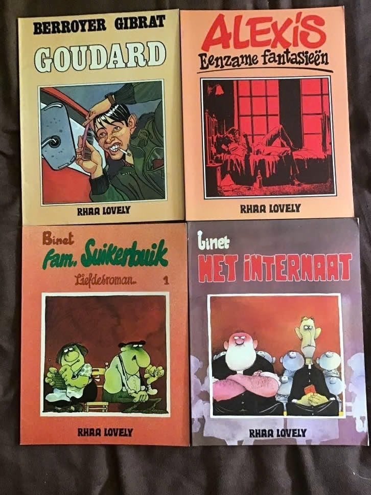 4 uitgaves Rhaa Lovely, Boeken, Meerdere stripboeken, Ophalen of Verzenden, Zo goed als nieuw