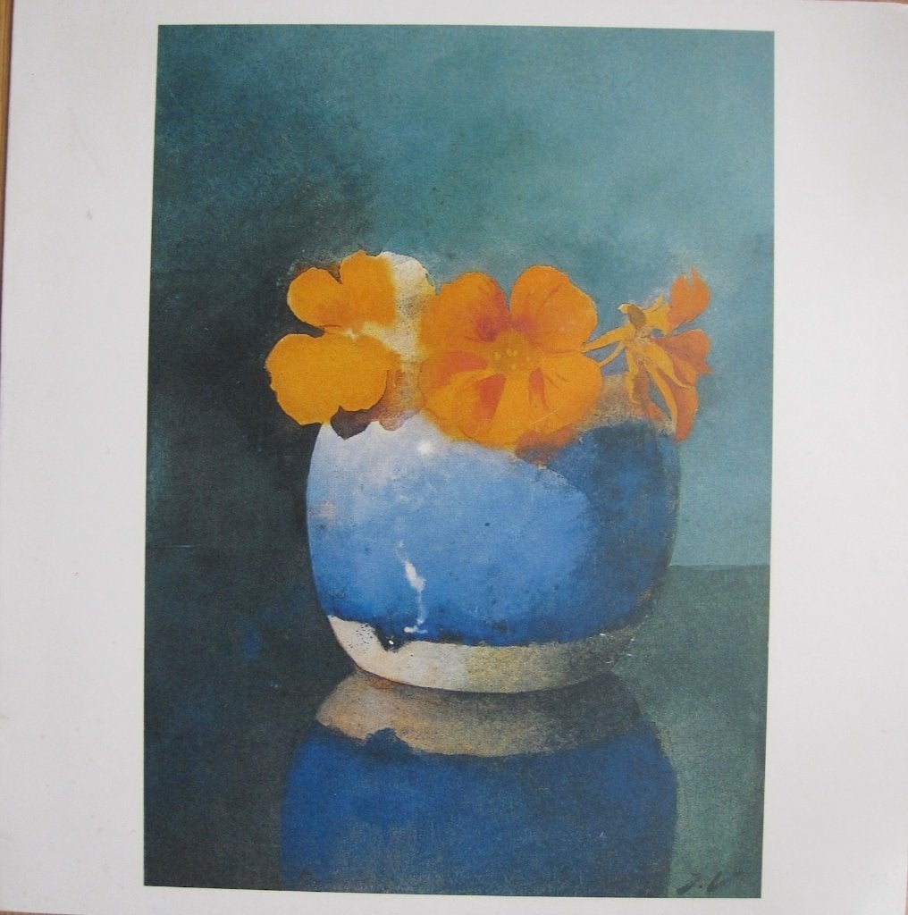 Jan Voermans - Gemberpot met Oostindische kers, Verzenden, 1980 tot heden, Gelopen, Overige thema's