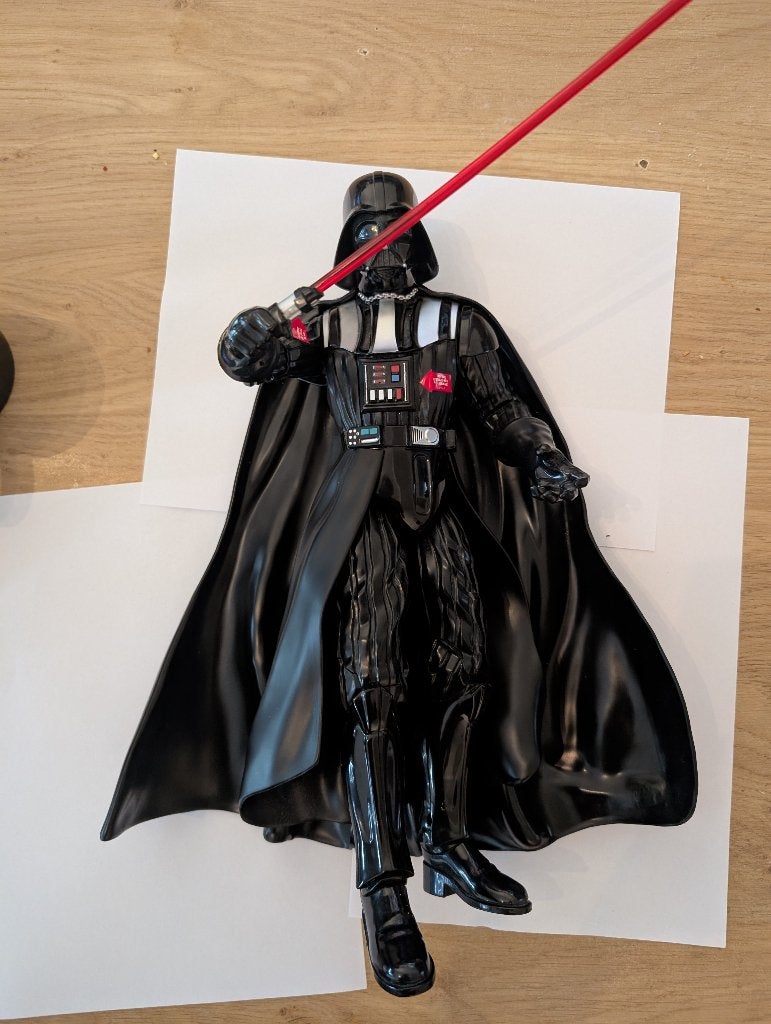 Darth Vader pratende actiefiguur - Disney, Kinderen en Baby's, Ophalen, Zo goed als nieuw