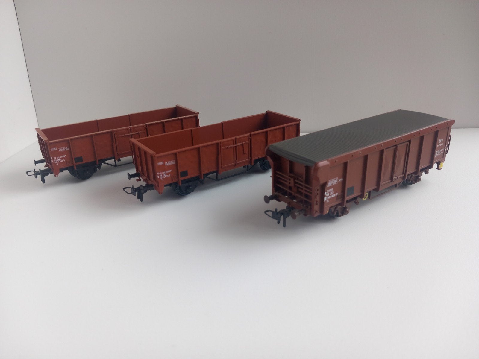 Klein Modellbahn goederenwagons NMBS, Hobby en Vrije tijd, Ophalen of Verzenden, Gelijkstroom, Wagon, Overige merken