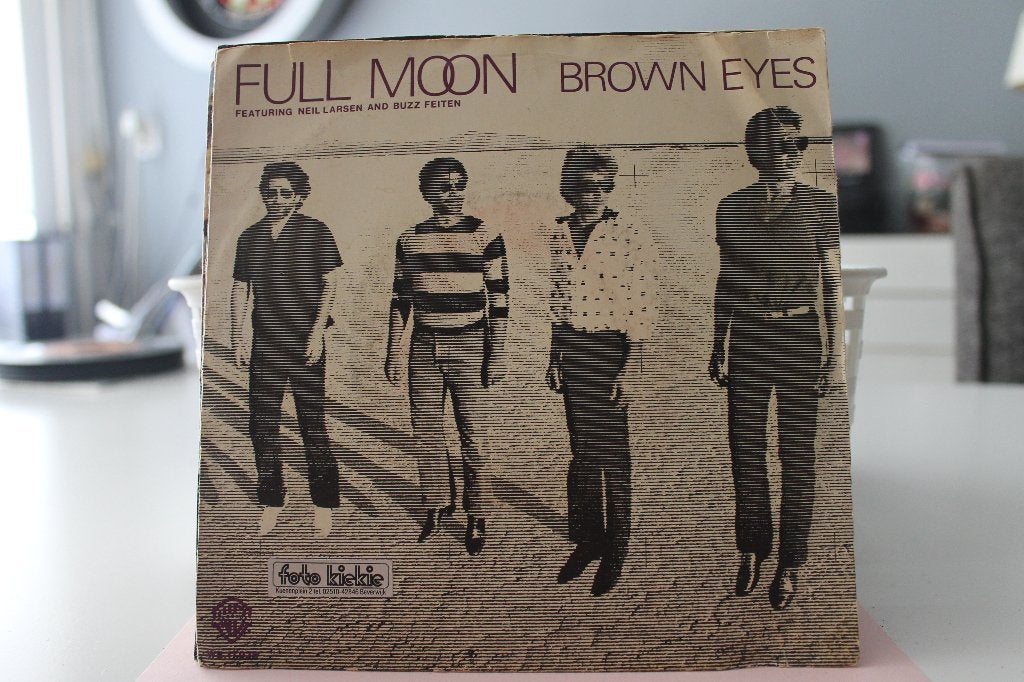 7" Single Full Moon - Brown Eyes / The Visitor, Gebruikt, 7 inch, Ophalen of Verzenden, Pop
