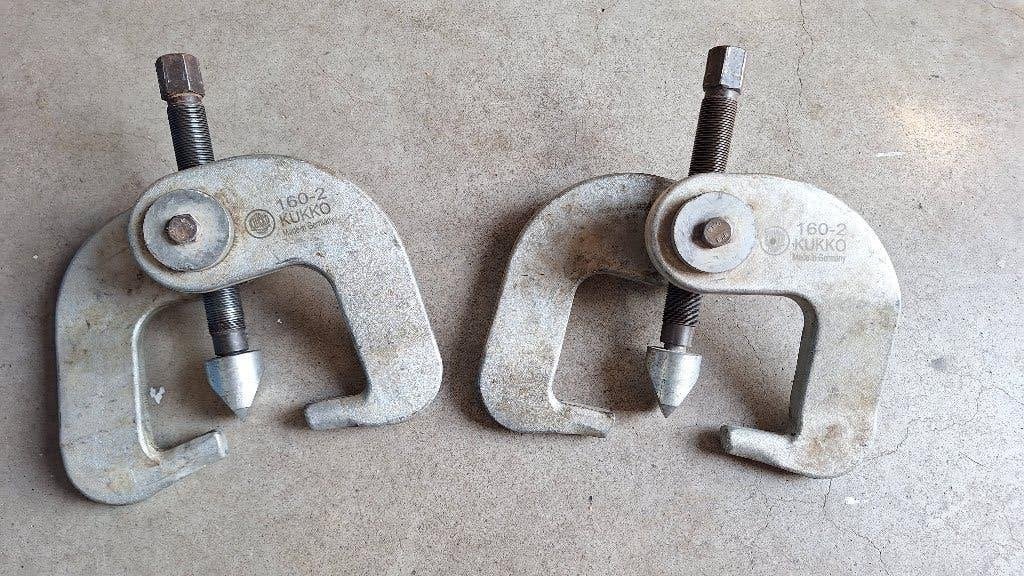 kukko set flenzen spreiders 160-2, ,, Ophalen of Verzenden, Zo goed als nieuw, ,