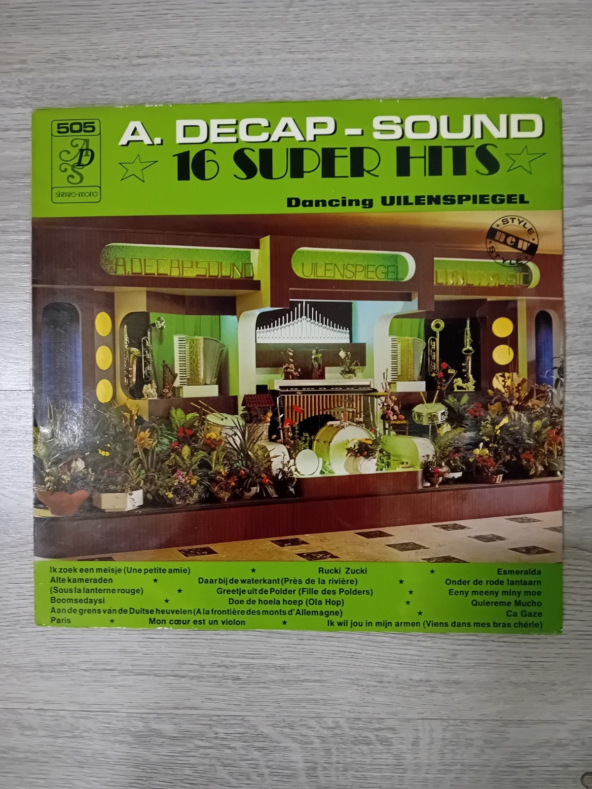 A. Decap - Sound 16 Super Hits LP (Dancing Uilenspiegel), Ophalen of Verzenden, Gebruikt, Overige genres