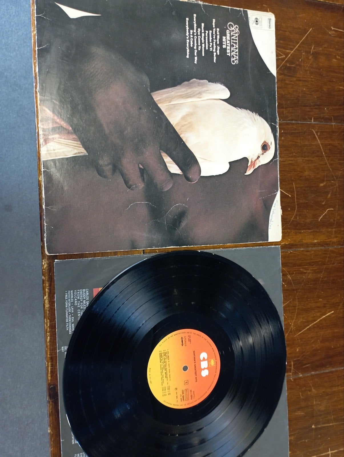 Santana's Greatest Hits LP - Klassieke Rock Vinyl, Gebruikt, Ophalen of Verzenden, 1970 - 1979, Complilatie