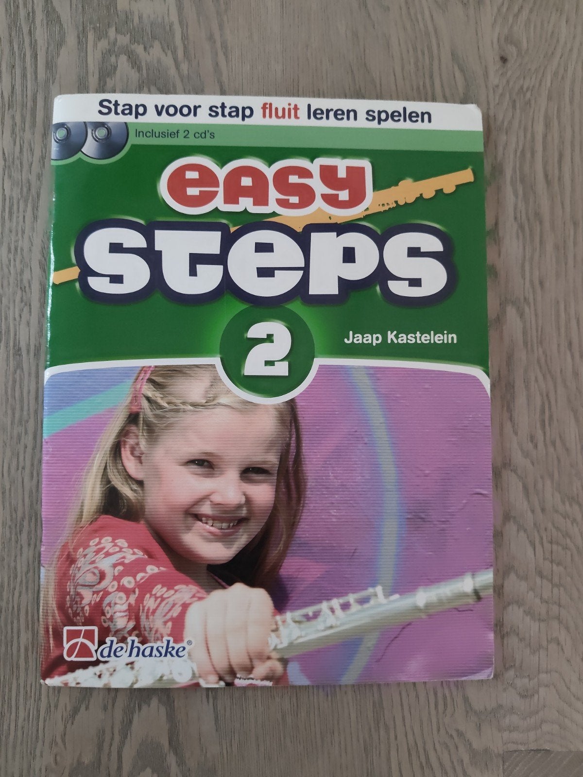 Easy Steps 2 - Methode voor fluit (incl. 2 CD's), Boeken, Ophalen of Verzenden, Gelezen, Niet van toepassing, Jaap Kastelein