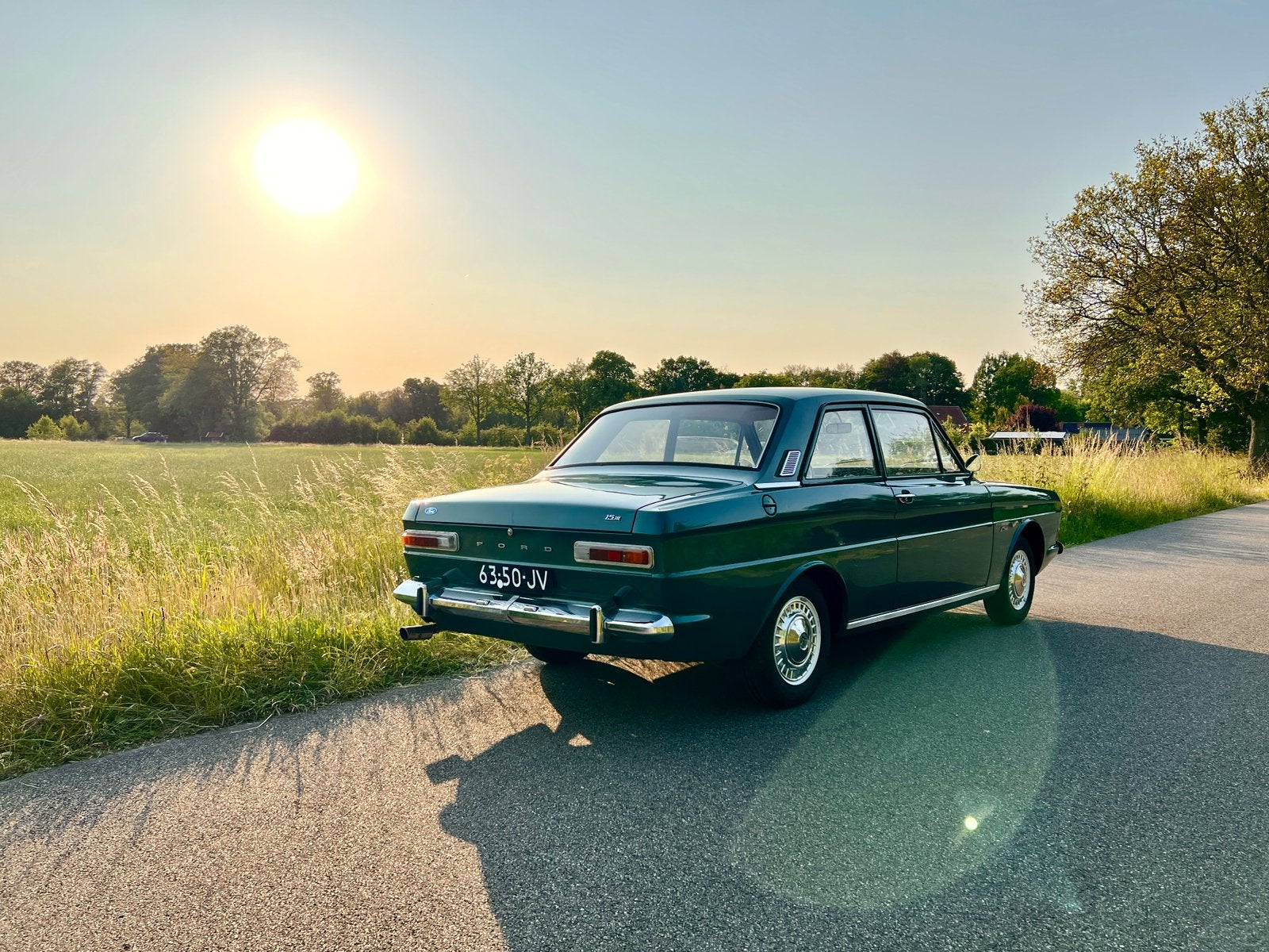 Ford Taunus 1.5 15M P6 1969 Groen, foto 6