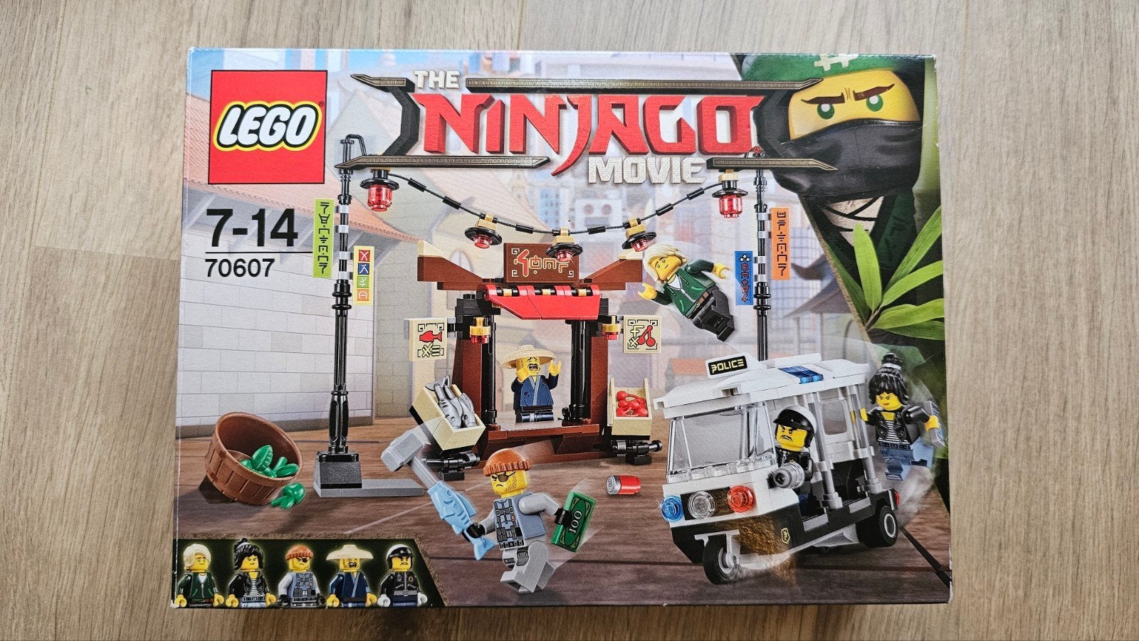 Lego 70607 Ninjago The Movie City Chase, Lego, Ophalen of Verzenden, Zo goed als nieuw, Compleet
