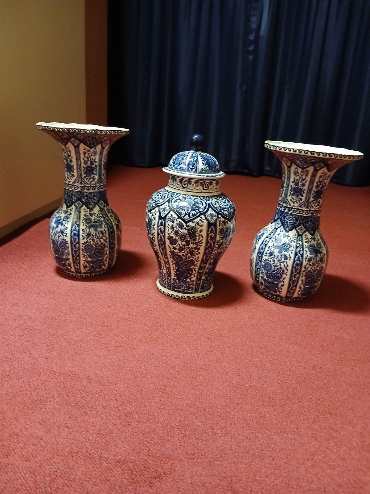 Klassiek Delfts Blauw Kaststel - Boch voor Royal Sphinx, Antiek en Kunst, Antiek | Keramiek en Aardewerk, Ophalen