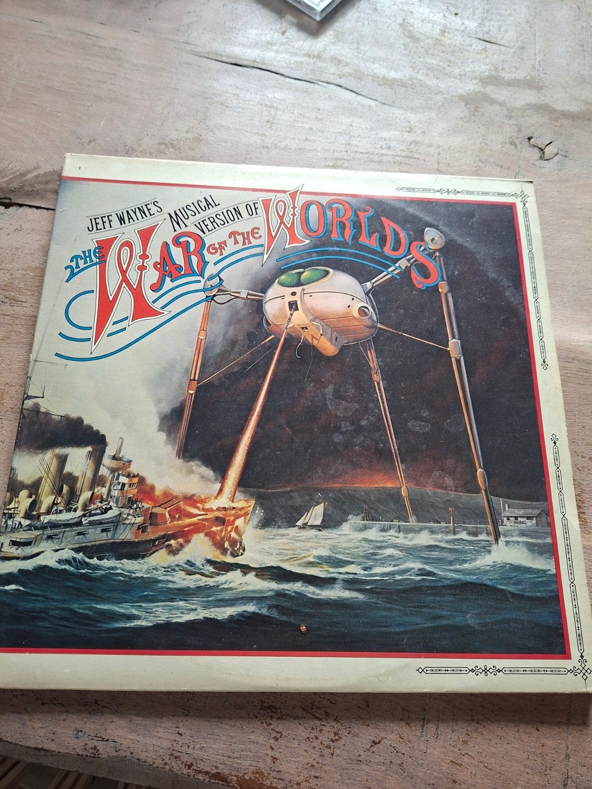 Jeff Wayne's Musical Version of The War of the Worlds LP, Inclusief boekje, Ophalen of Verzenden, 12 inch, Dubbel-LP