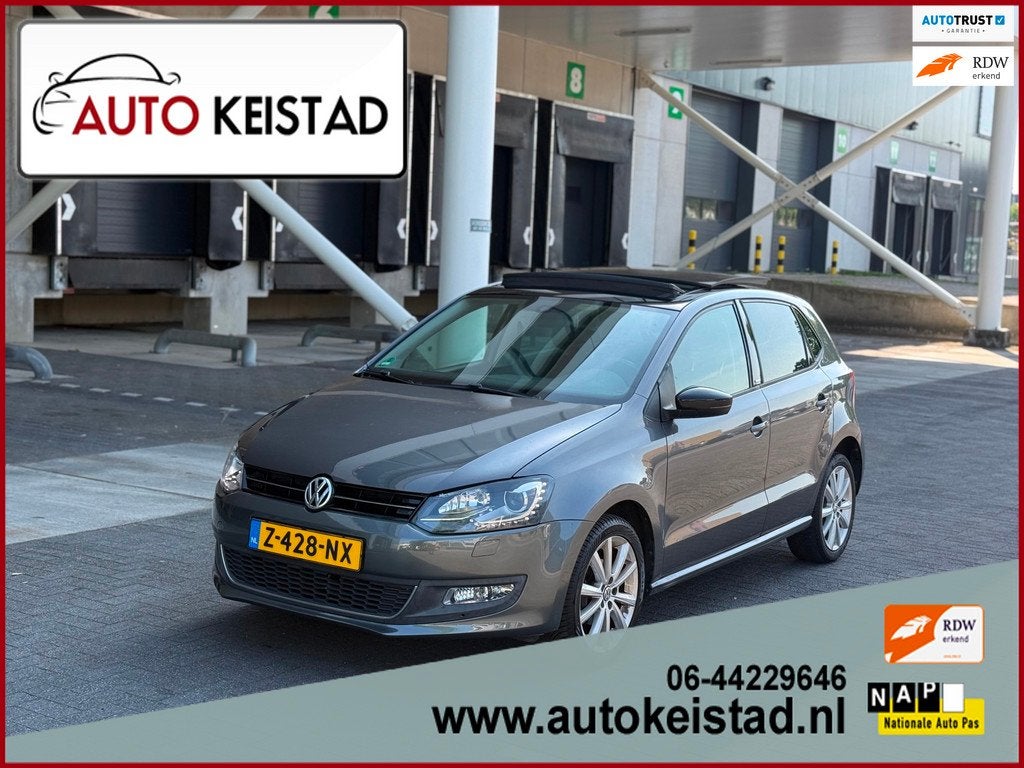 Volkswagen POLO 1.4-16V HIGHLINE XENON/PANORAMA/CLIMA/CRUISE, Voorwielaandrijving, 86 pk, 4 cilinders, Traction-control