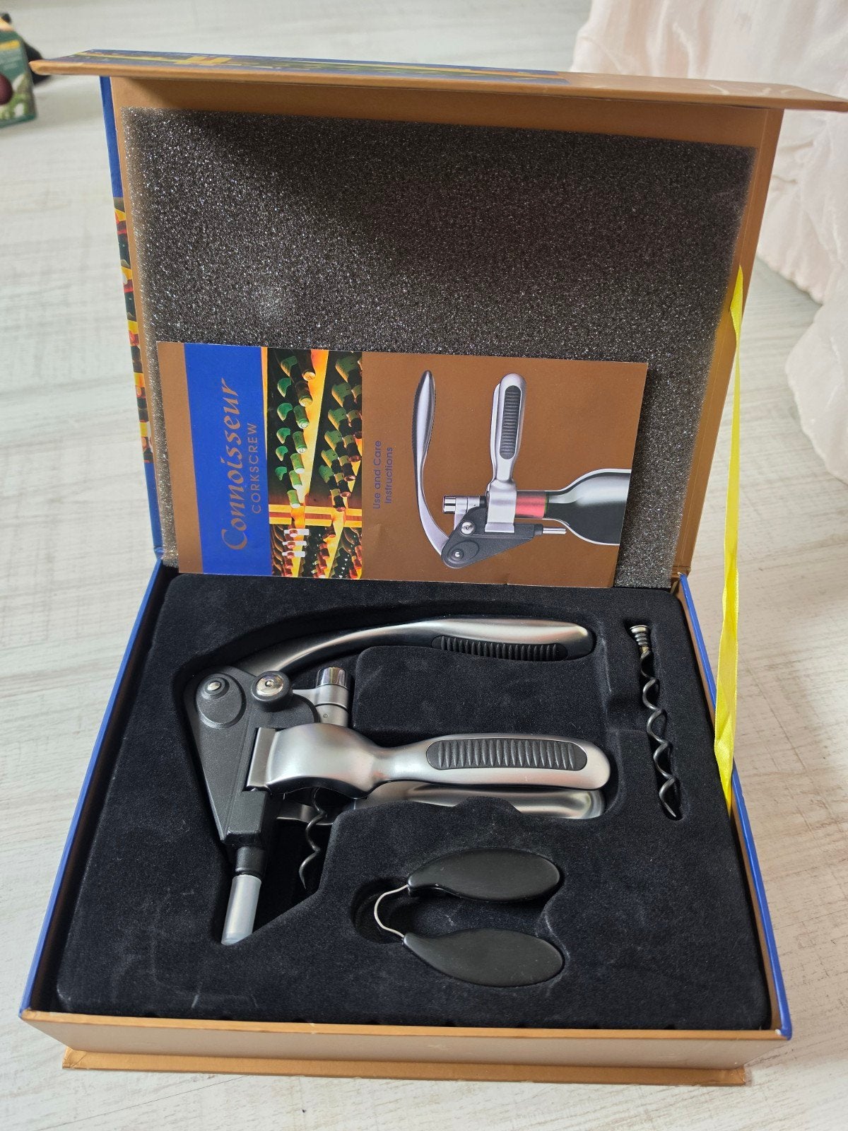 Luxe kurkentrekker in geschenkdoos, Ophalen of Verzenden, Nieuw