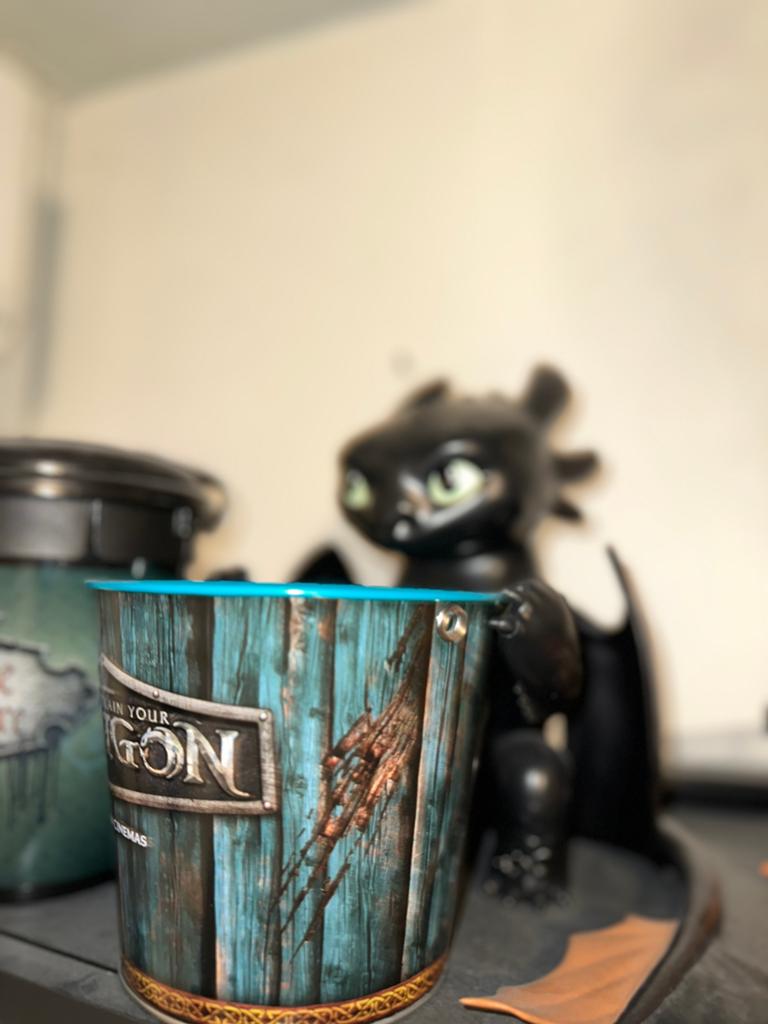 Popcorn emmer how to train your dragon, Ophalen of Verzenden, Nieuw