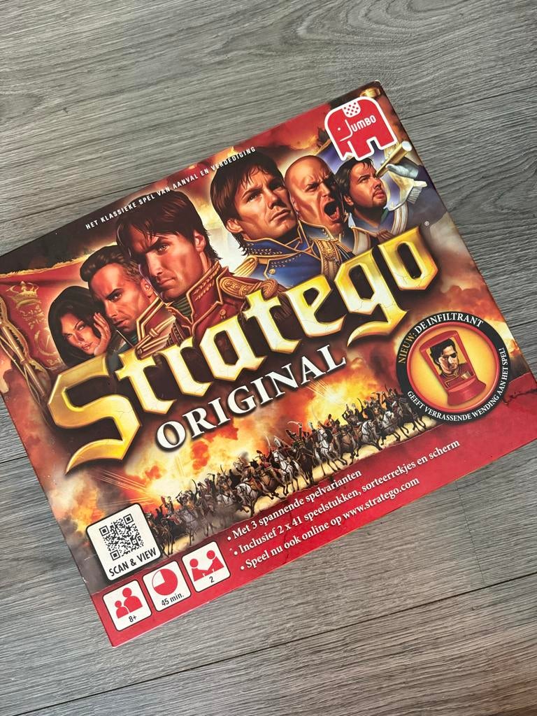 Stratego Original Bordspel - NIEUW in doos, Hobby en Vrije tijd, Gezelschapsspellen | Bordspellen, Een of twee spelers, Ophalen of Verzenden