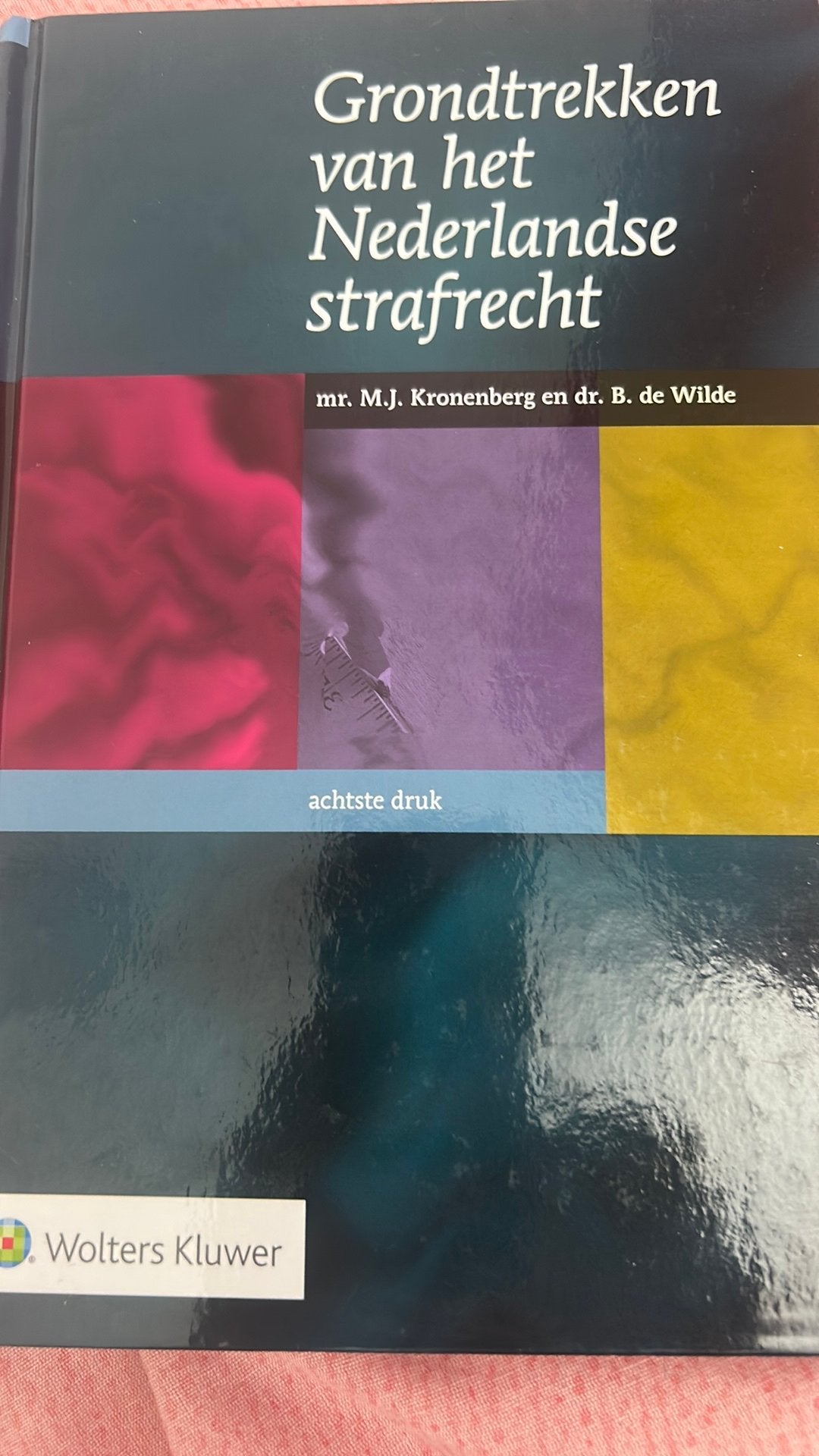 Grondtrekken van het Nederlandse strafrecht, Boeken, Ophalen of Verzenden, Zo goed als nieuw