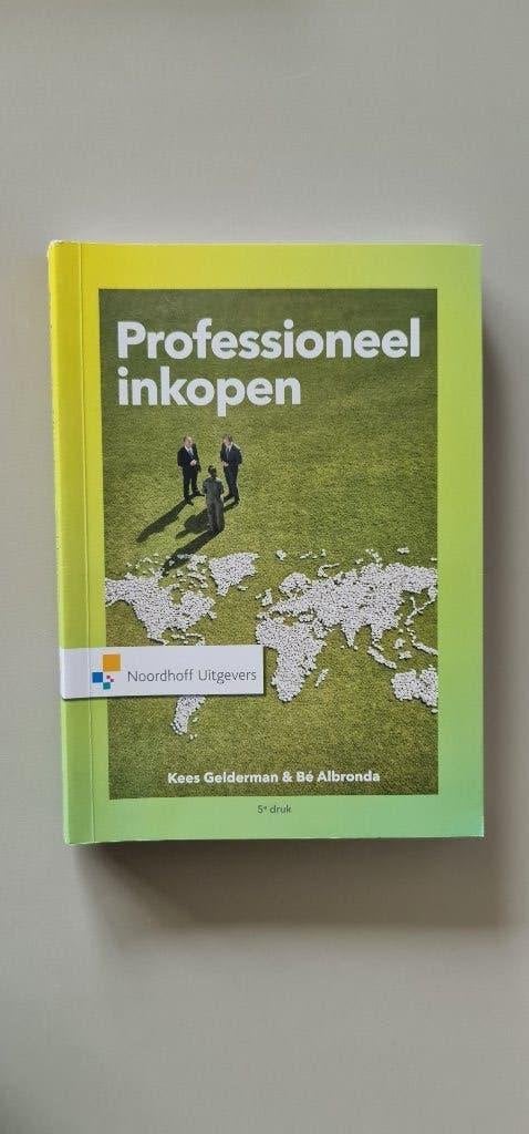 Professioneel inkopen – Gelderman & Albronda, Ophalen of Verzenden, Beta, Zo goed als nieuw, HBO
