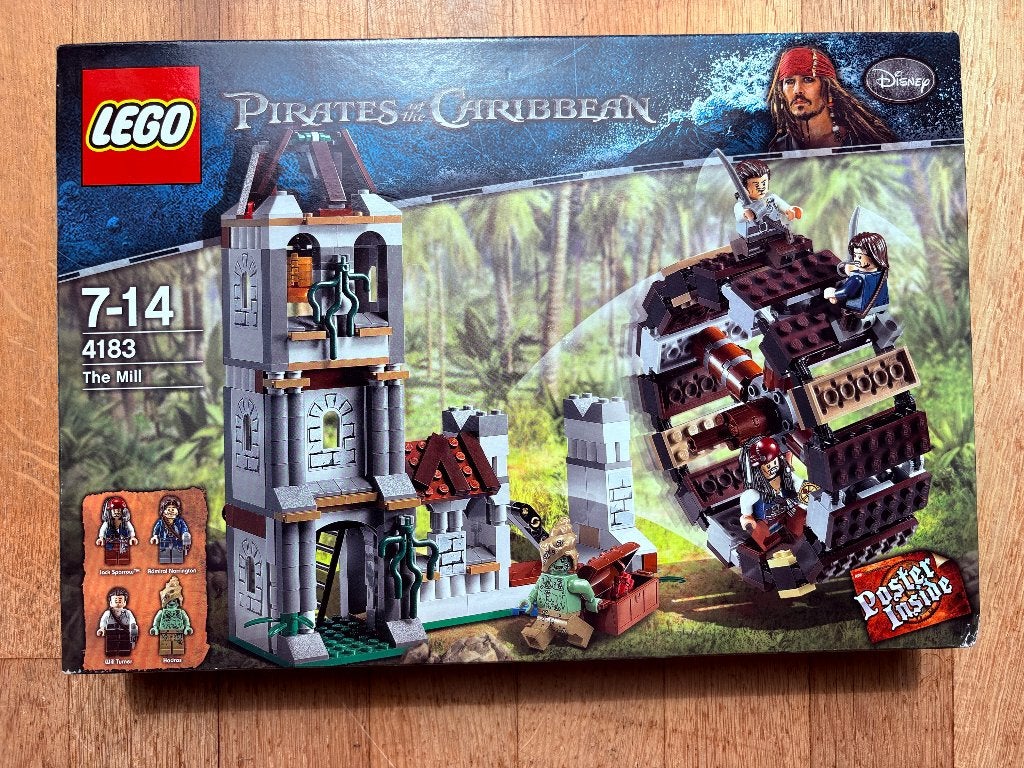 Lego 4183 Pirates of the Carribean The Mill NIEUW