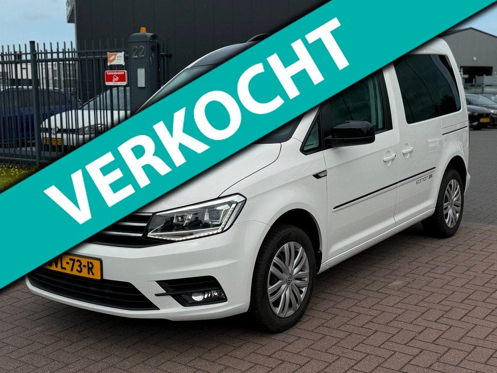 Volkswagen CADDY 1.4 TSI Highline Edition 35 DSG 2017 Dealer, 125 pk, Gebruikt, 4 cilinders, 700 kg