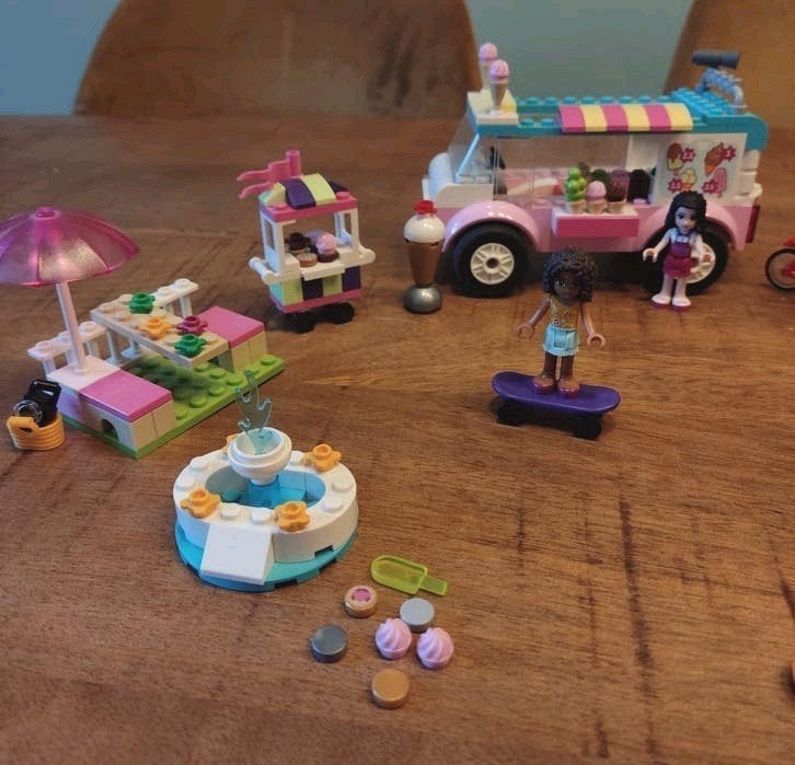 Lego Friends 41030, 10727 en 561608 ijssalon, Compleet, Lego, Friends, Ophalen of Verzenden