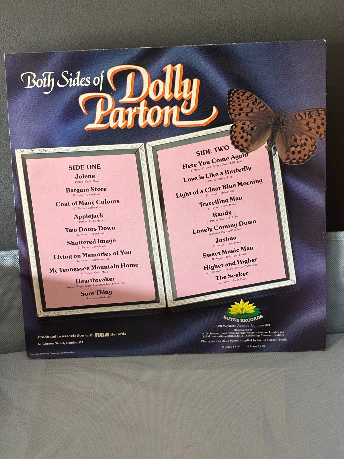 Dolly Parton – Both Sides of Dolly Parton (LP, 1978) UK, Gebruikt, Ophalen of Verzenden, 1970 - 1979, Complilatie