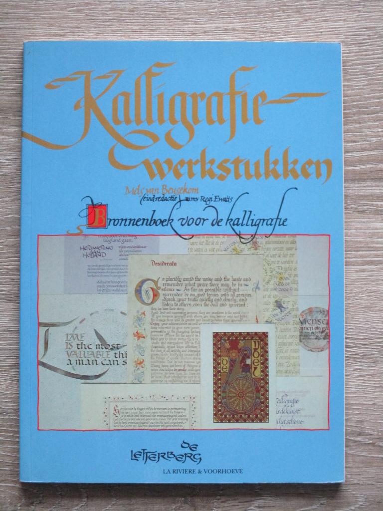 Kalligrafie werkstukken; Bronnenboek voor de kalligrafie -, Ophalen of Verzenden, Gelezen, Overige onderwerpen