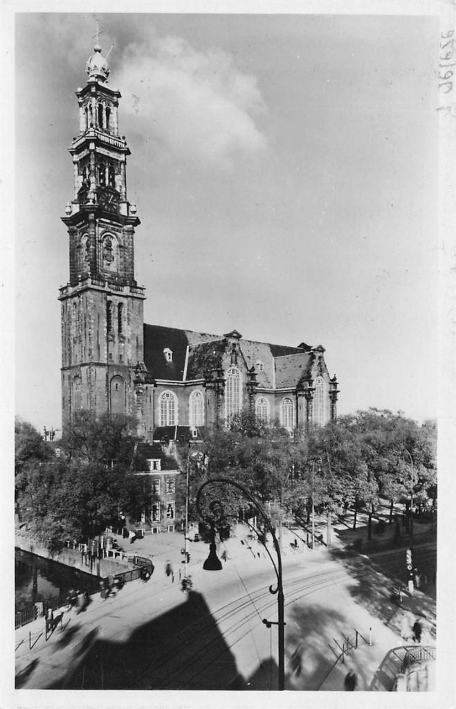 702-310-027 Amsterdam Westertoren, Verzenden, Voor 1920, Noord-Holland