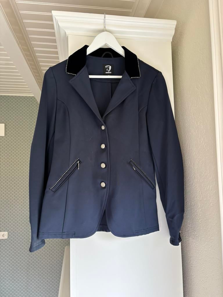 Wedstrijdjasje Victory Horka donkerblauw maat M, Dressuur, Ophalen of Verzenden, Zo goed als nieuw, Dames
