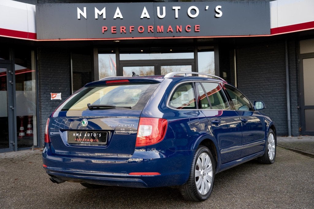 Skoda Superb 1.8 TSI Elegance DEALER ONDERHOUDEN / 3E EIGENA, Euro 5, Stof, Gebruikt, Huisgarantie