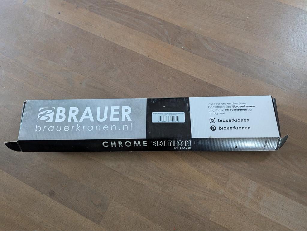 Brauer Douchestang - Nieuwstaat, Overige typen, Ophalen of Verzenden, Zo goed als nieuw, Minder dan 100 cm