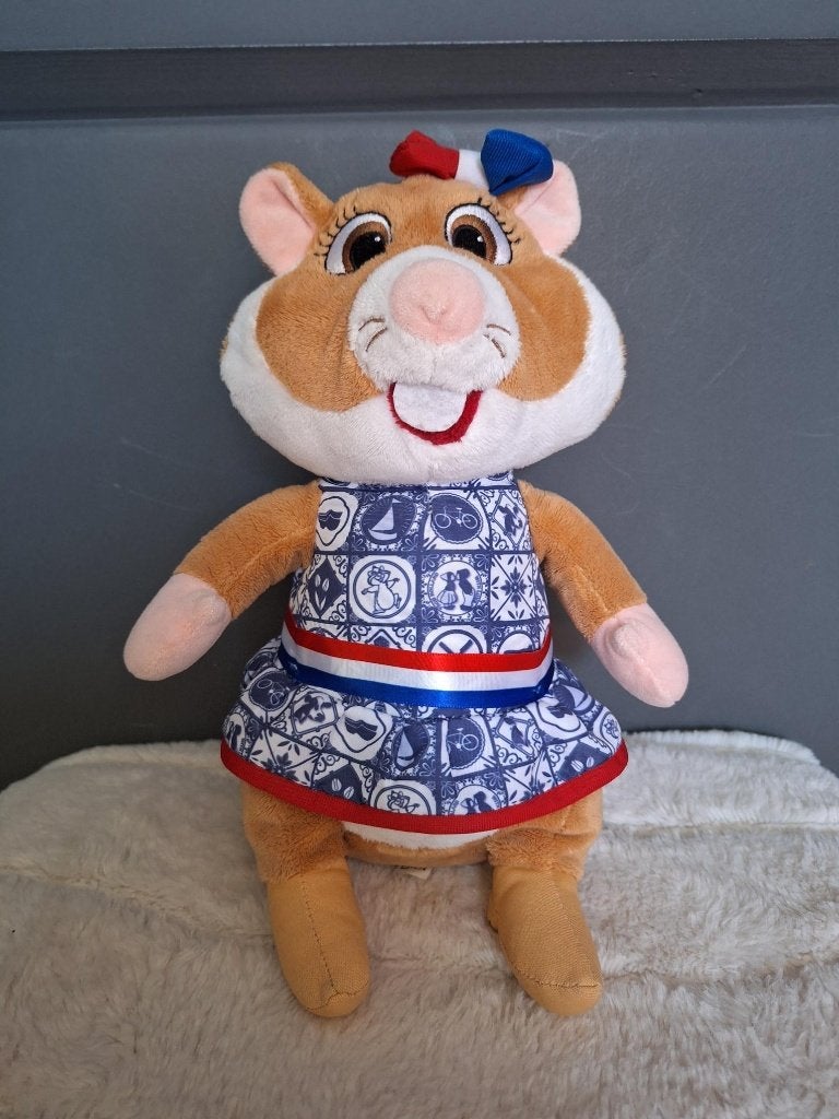 AH hamster met delfts blauw jurkje, Albert Heijn, Overige typen, Ophalen of Verzenden, Zo goed als nieuw