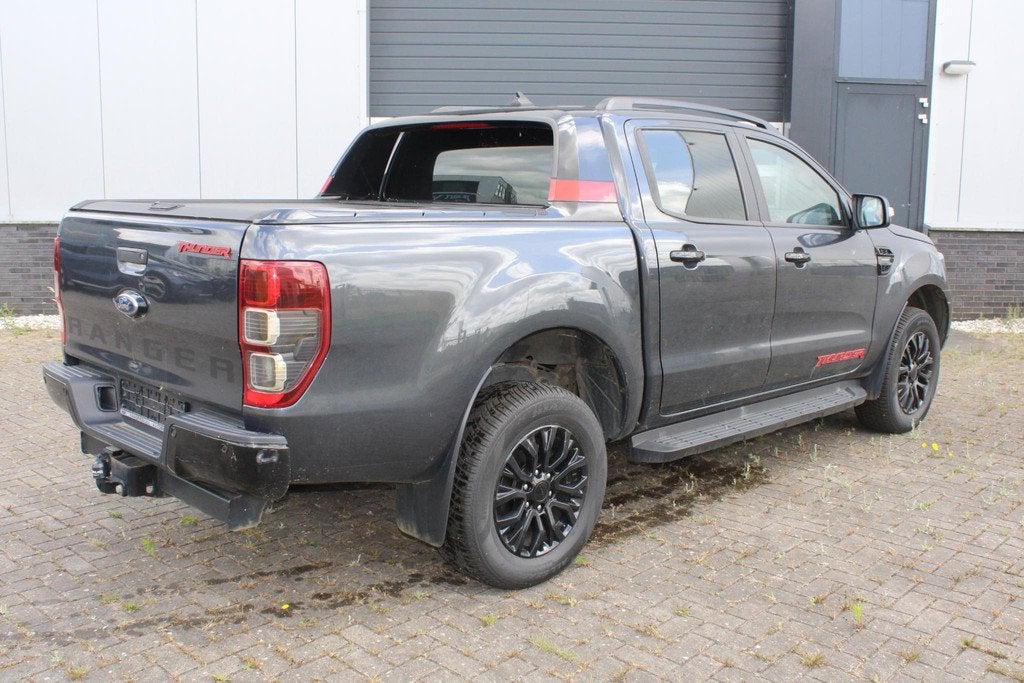 Ford Ranger 2.0 EcoBlue Stormtrak | Trekhaak | Adaptive crui, Auto's, Ford, Automaat, Gebruikt, 4 cilinders, Leder en Stof