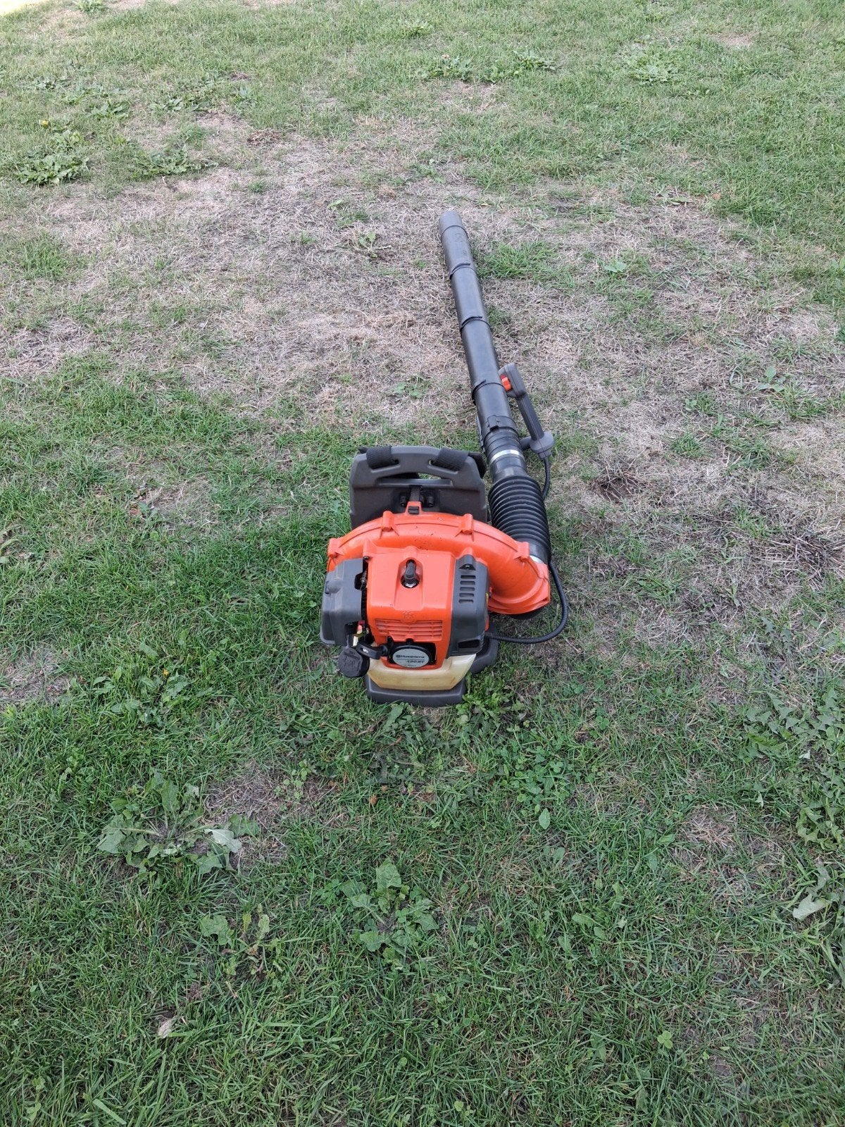 Husqvarna bladblazer, Tuin en Terras, Ophalen, Gebruikt, Benzine