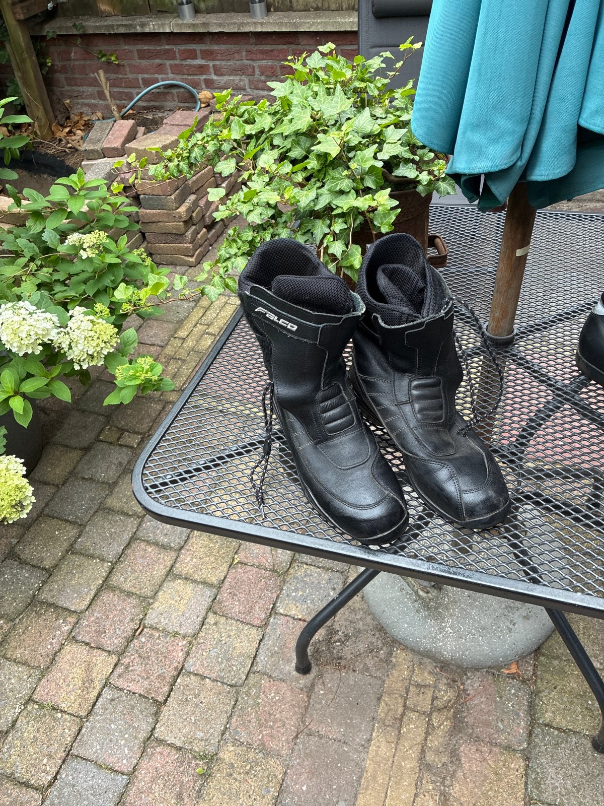 Falco motorlaarzen - maat 43, Motoren, Kleding | Motorkleding, Ophalen of Verzenden, Tweedehands, Heren, Laarzen