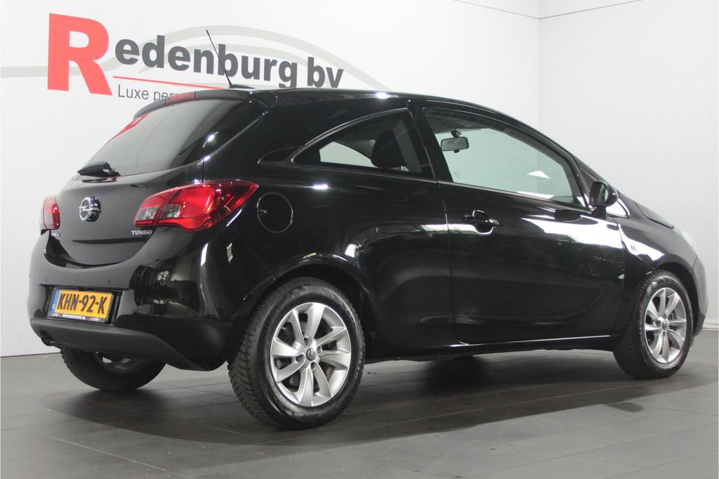Opel Corsa E 1.4 - Carplay / Camera / Stoel+stuur verw., Voorwielaandrijving, 101 pk, Gebruikt, Euro 6