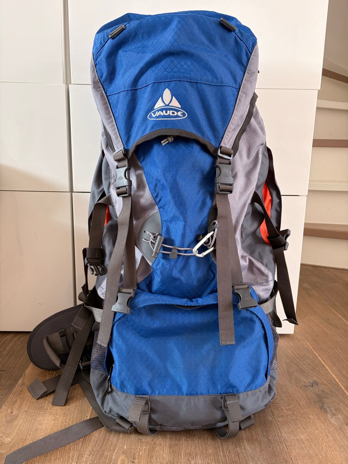 Vaude Astra 65 II backpack (als nieuw) met flightbag, Ophalen of Verzenden, Zo goed als nieuw, Rugzak