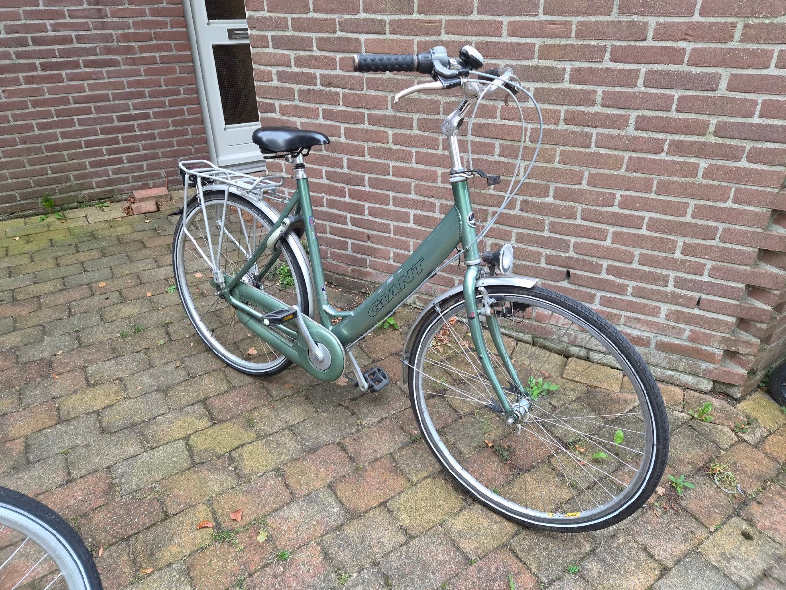 Giant Damesfiets - Groen, Groot Frame, Geveerde Zadelpen, Fietsen en Brommers, Ophalen, Velgrem, (Extra) lage instap, Giant