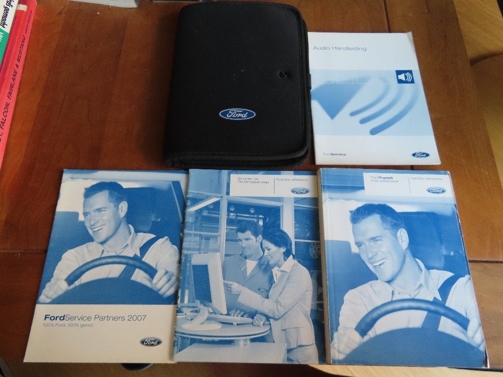 Instructieboek Ford Transit 2006, complete boordmap, Ophalen of Verzenden