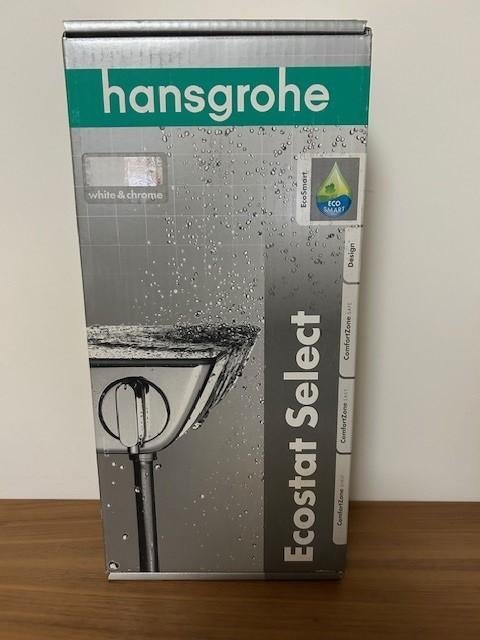 0428. Hansgrohe douche thermostaatkraan wit/chroom, Hobby en Vrije tijd, Overige Hobby en Vrije tijd, Nieuw, Ophalen