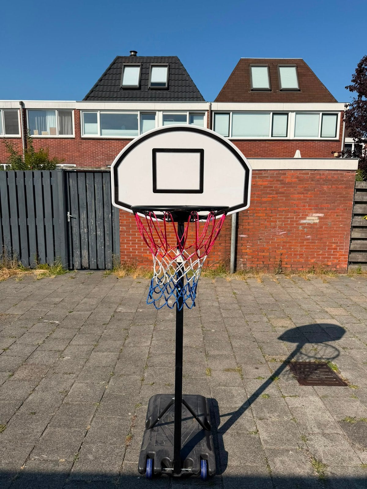 Basketbalpaal/ net, Ophalen, Gebruikt, Ring, Bord of Paal