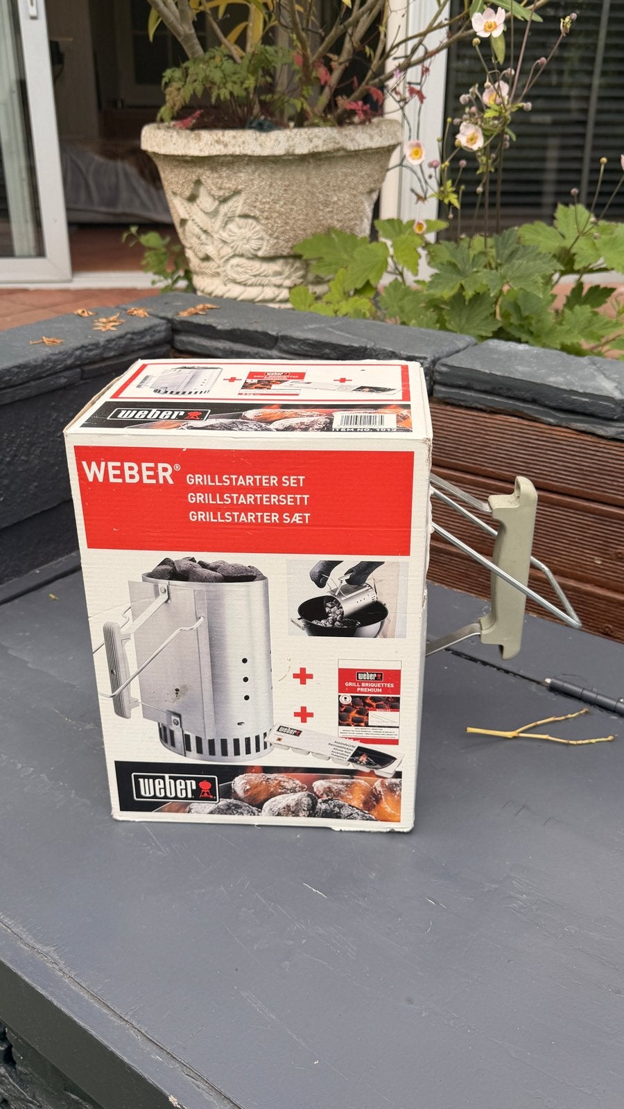 Weber Brikettenstarterset - Grillstarter Set, Ophalen, Gebruikt