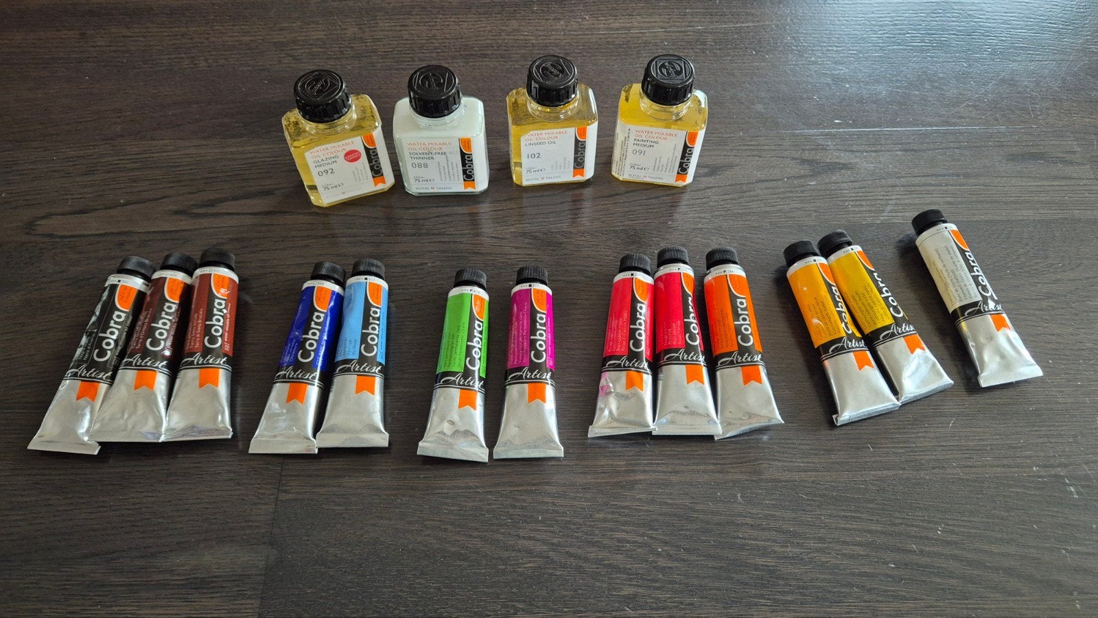 Cobra verftubes en mediums, Hobby en Vrije tijd, Schilderen, Verzenden
