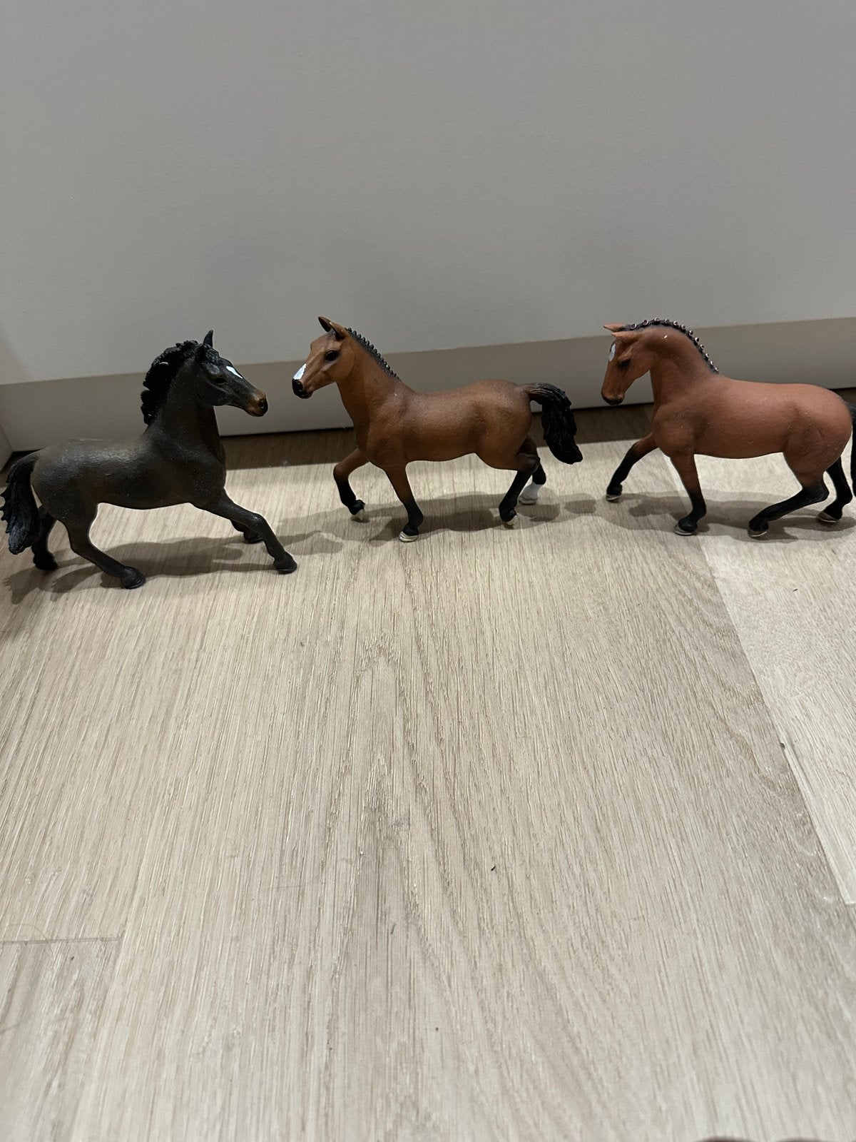 Schleich paarden en stal met accessoires, Ophalen of Verzenden, Gebruikt