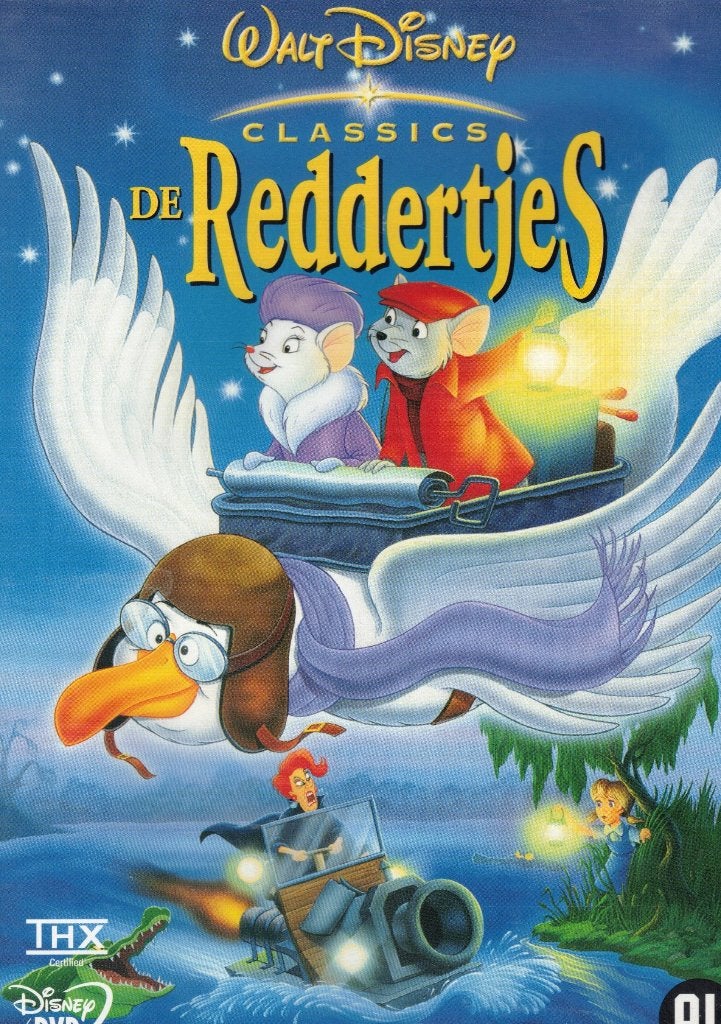 De Reddertjes - Walt Disney, Tekenfilm, Nederlands, Ophalen of Verzenden, Zo goed als nieuw