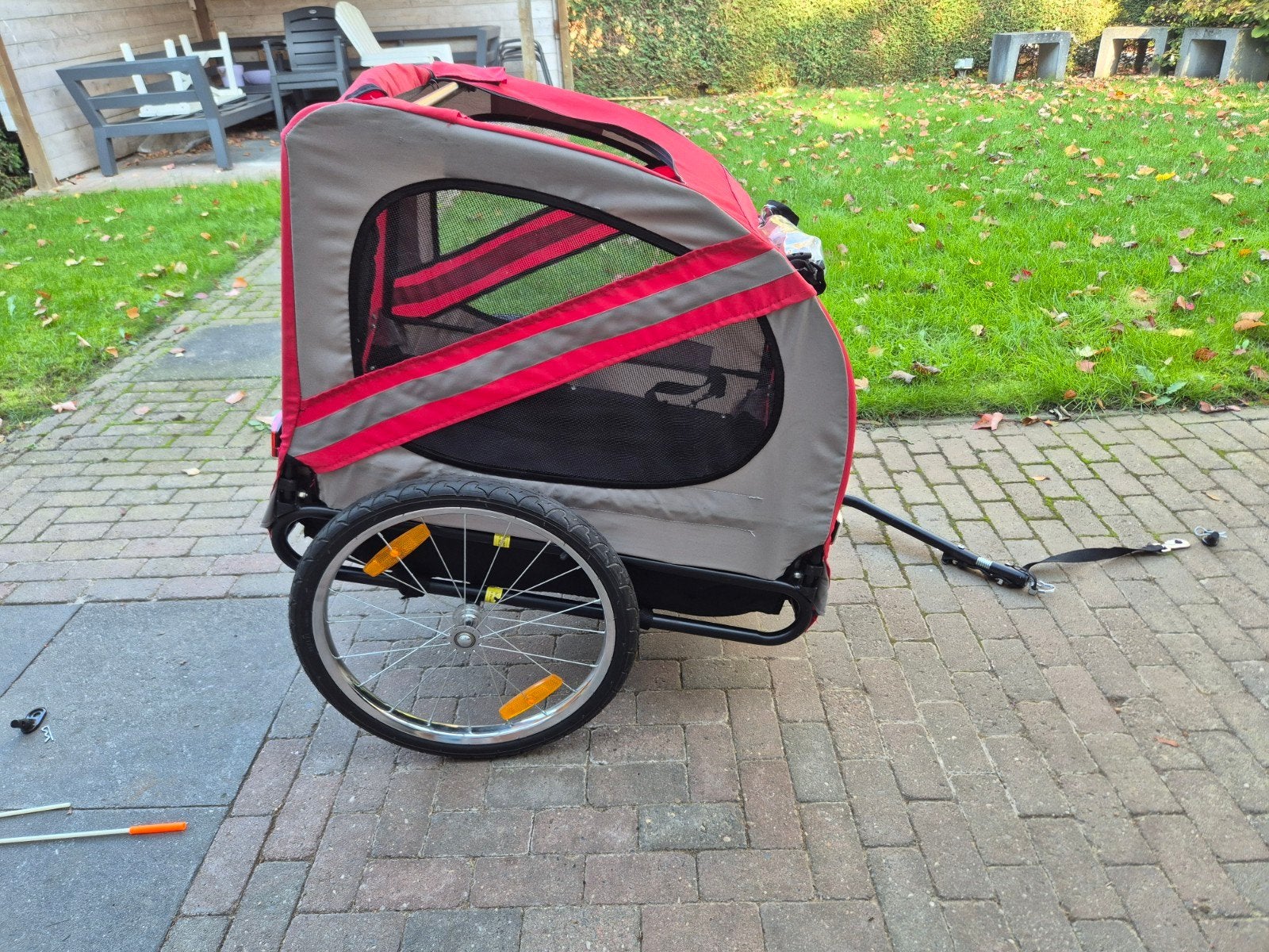 Hondenfietskar Flamingo Juliette, Ophalen, Gebruikt, 20 tot 40 kg, Flamingo