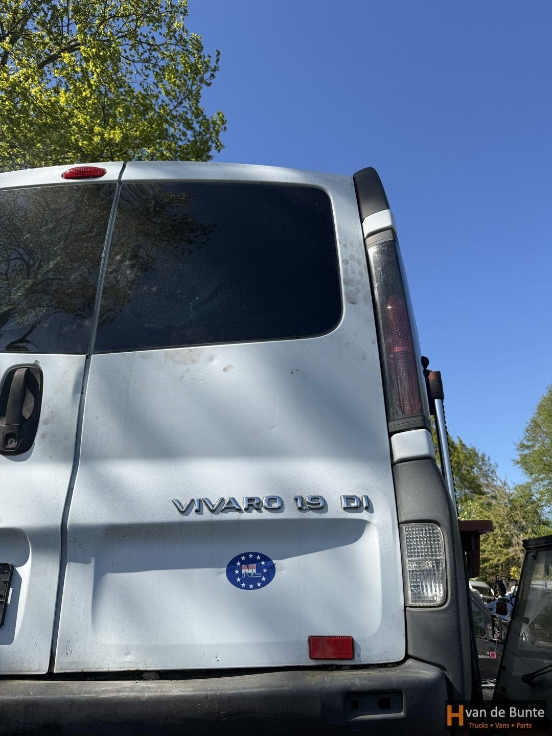 Achterdeur rechts Renault Trafic / Opel Vivaro, Ophalen, Gebruikt, Renault, -