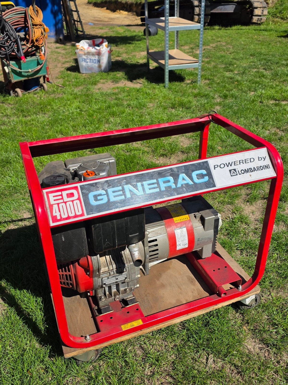 Generac ED4000 Diesel Aggregaat / Generator (3500W – Lombard, Ophalen of Verzenden, Dieselolie