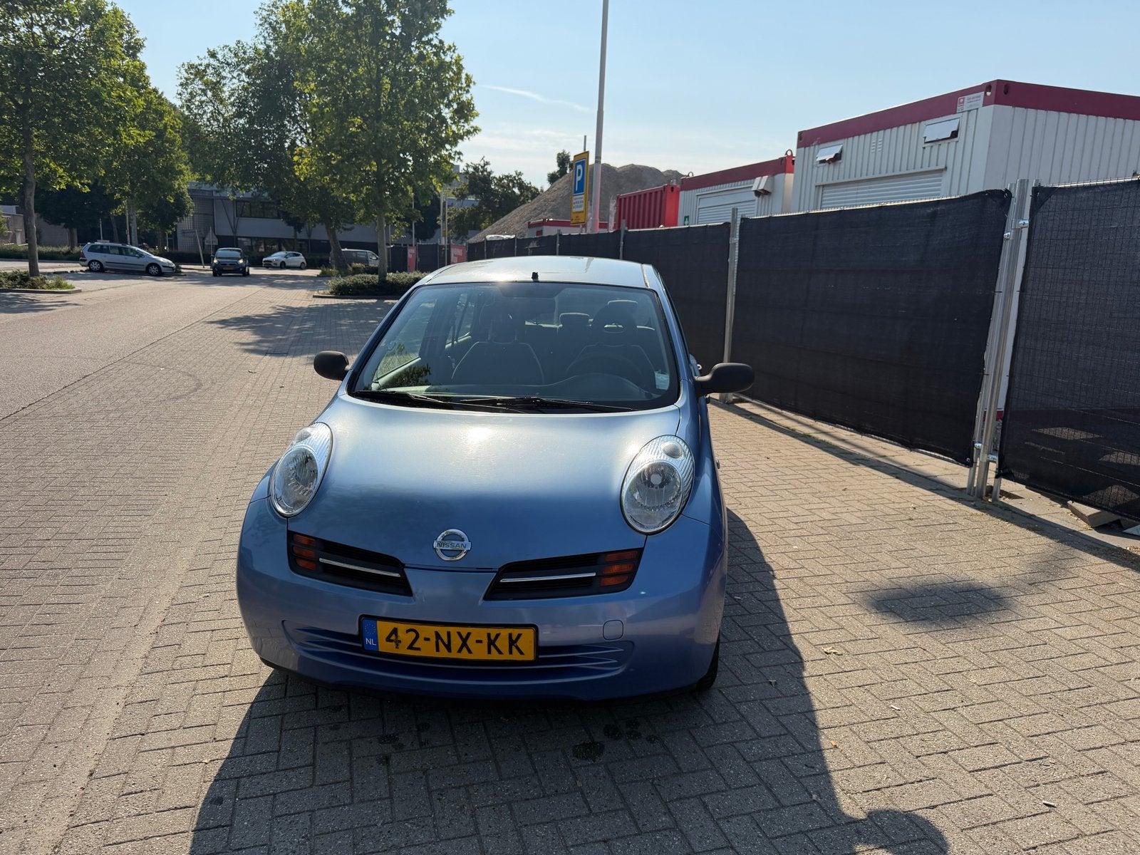 Nissan Micra 2004, Auto's, 40 €/maand, 4 cilinders, Blauw, Origineel Nederlands