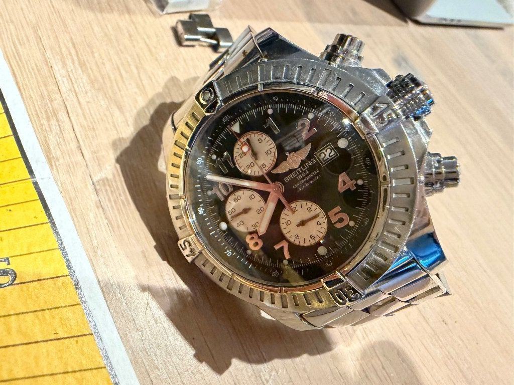 Breitling Super Avenger II, Ophalen, Gebruikt, Breitling, Polshorloge