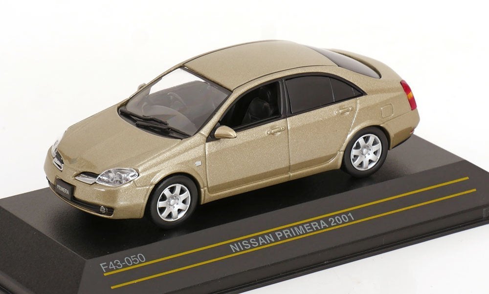 Nissan Primera 2001 Grijs Metallic 1-43 First43 Models, Hobby en Vrije tijd, Overige merken, Tschuiten@hotmail.com, Duitsland
