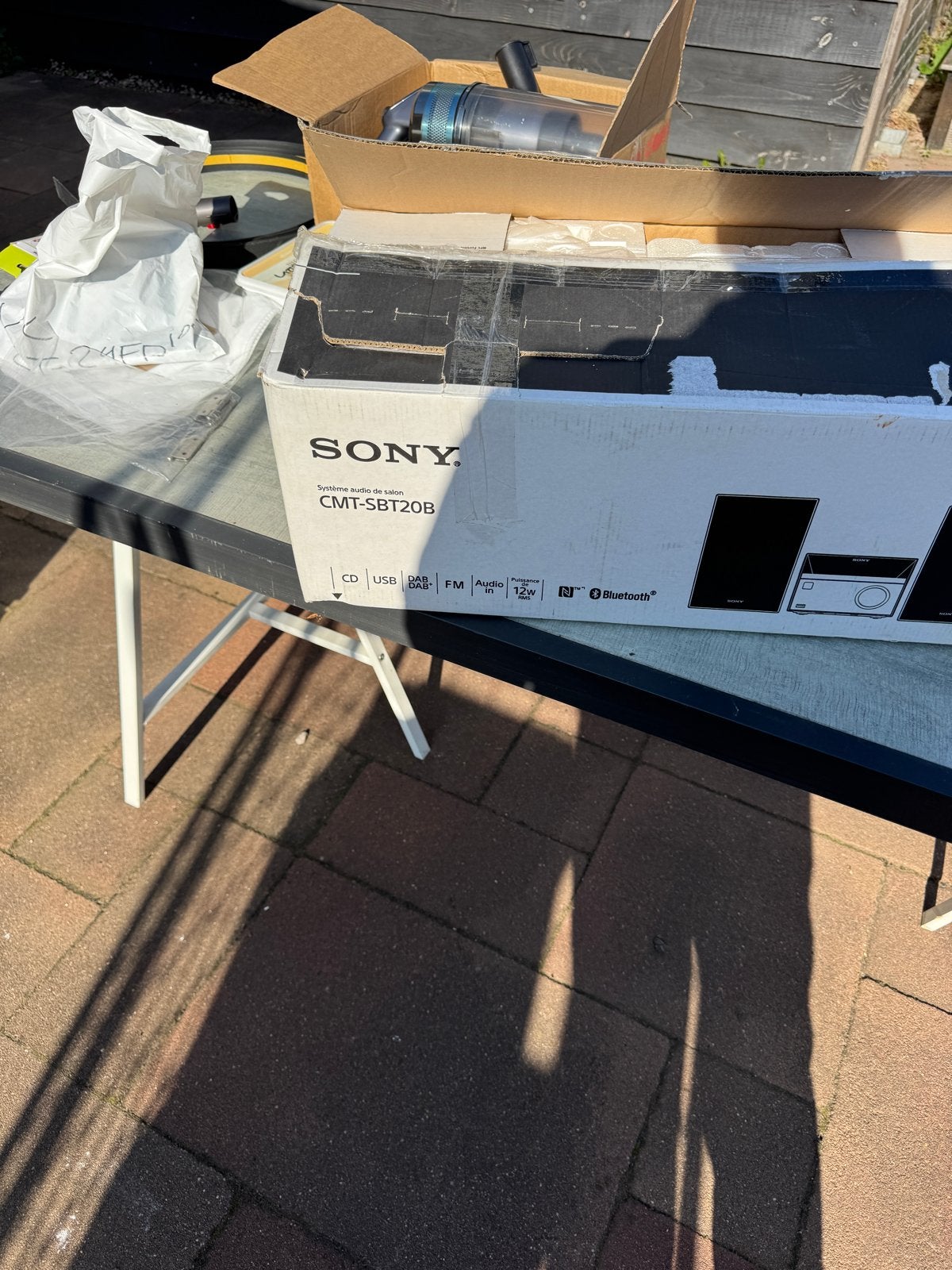 Sony CMT-SBT20B Microset - Retourproduct met kleine defecten, Audio, Tv en Foto, Gebruikt, -, -, Ophalen of Verzenden