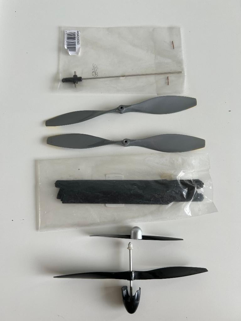 Lotje propellers + Helicopter onderdelen rc, Ophalen of Verzenden, Gebruikt